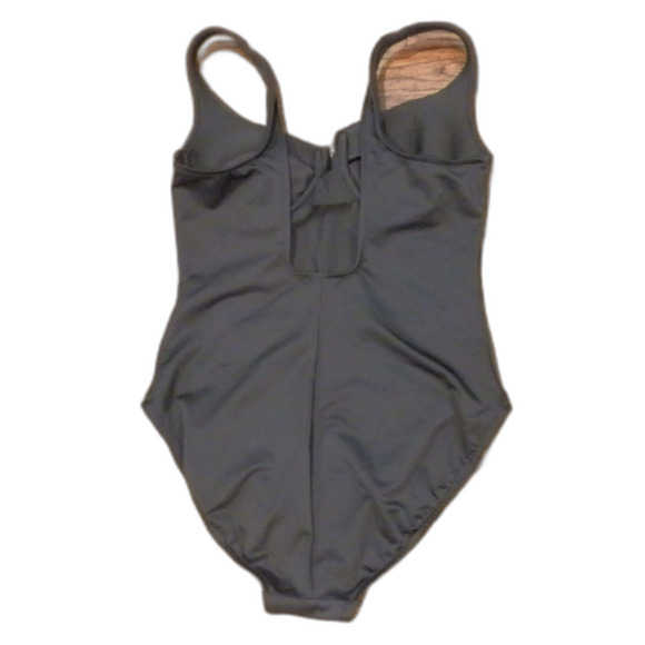 Miraclesuit Black One Piece Swimsuit Women's Size 12 - Picture 2 of 2
